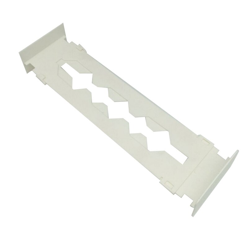Skuffedeler justerbar stretch organizer oppbevaring kjøkken soverom sminkeholder plast skap skuff skiller skillegitter: 2