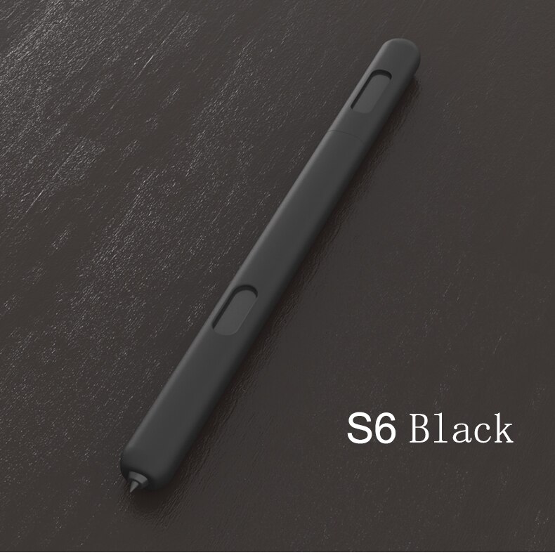 Funda protectora para tableta Samsung Tab S7 S6, accesorios antiarañazos, funda para bolígrafo de pantalla táctil: Black S6 Pen