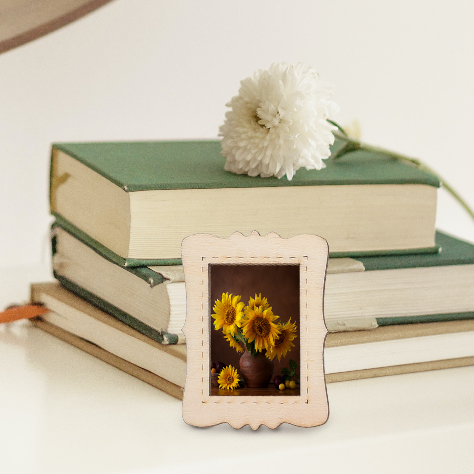 40pcs Mini Handmade Wooden Frames For Diy Wood Photo Frame Home Decor Craft Supplies Sewing Tools Unfinished Frames
