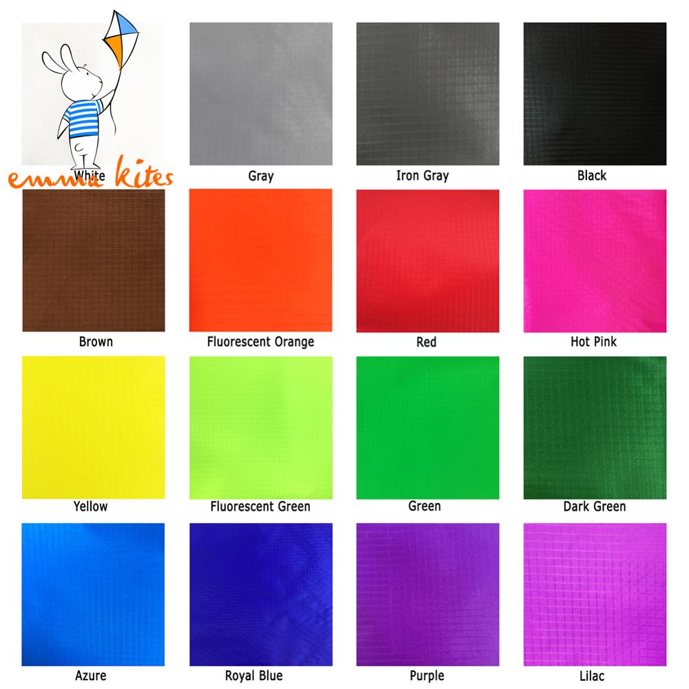 1.5m X 1m Ripstop Nylon Fabric 19 Colors PU-Coated Water Repellent 40D Fabric For Kite Tent Flags Skydancer Buy 3 get 30% off