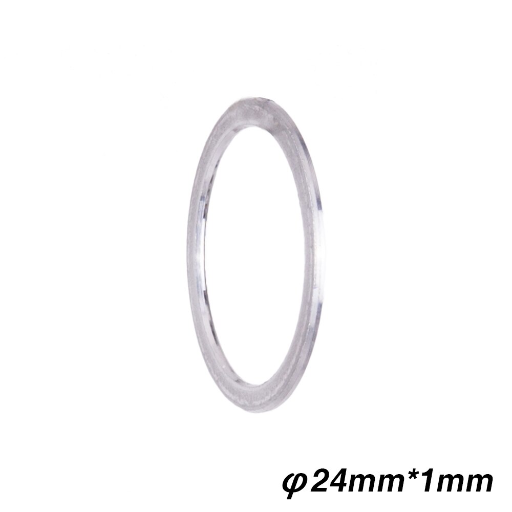 ZTTO boden halterung beschlag BB dichtung waschmaschine 1mm 2mm 3mm dichtung für straße mountainbike durchmesser 24mm kette kettenrad: 1mm