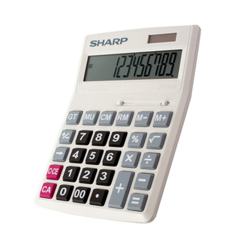 SHARP Genuine CH-G12 Calculator Large Screen Solar Financial Accounting Business Office Computer