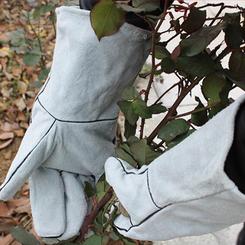 Anti rose thorn handske lange beskæringshandsker åndbar beskytter slidstærke handsker til hjemmet
