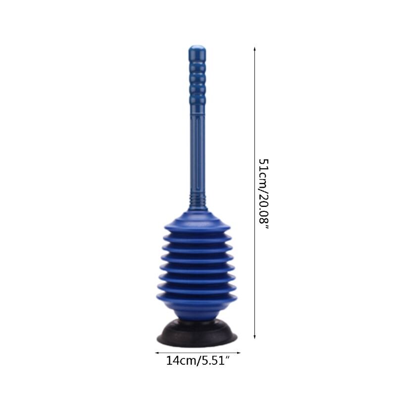 bellows toilet plunger to eliminate blockages, bathroom plunger