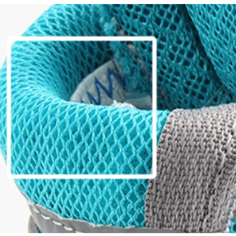 4 sztuki kalosze dla psa wodoodporne buty z pasek odblaskowy antypoślizgowymi oddychającymi śniegowcami dla małych zwierząt bezpieczniejszej podróży w nocy