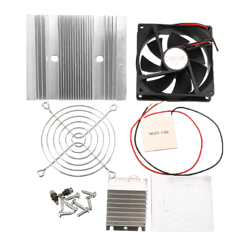1PC Thermoelectric Refrigeration Cooler DC 12V Semiconductor Air Conditioner Cooling System DIY Kit