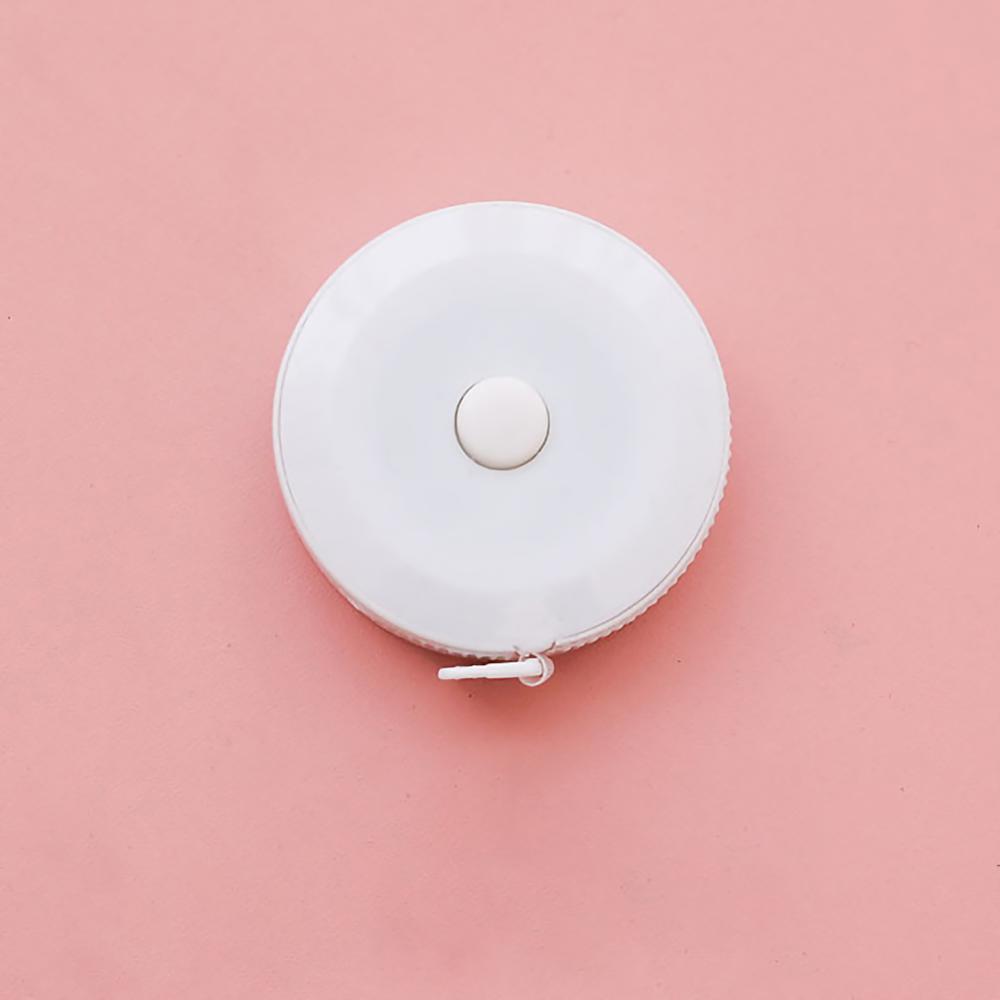 Cinta métrica corporal, regla de sastre, artesanía a medida, cinta suave, Mini cinta métrica de costura corporal, accesorios de herramientas de costura al por mayor: Multicolor