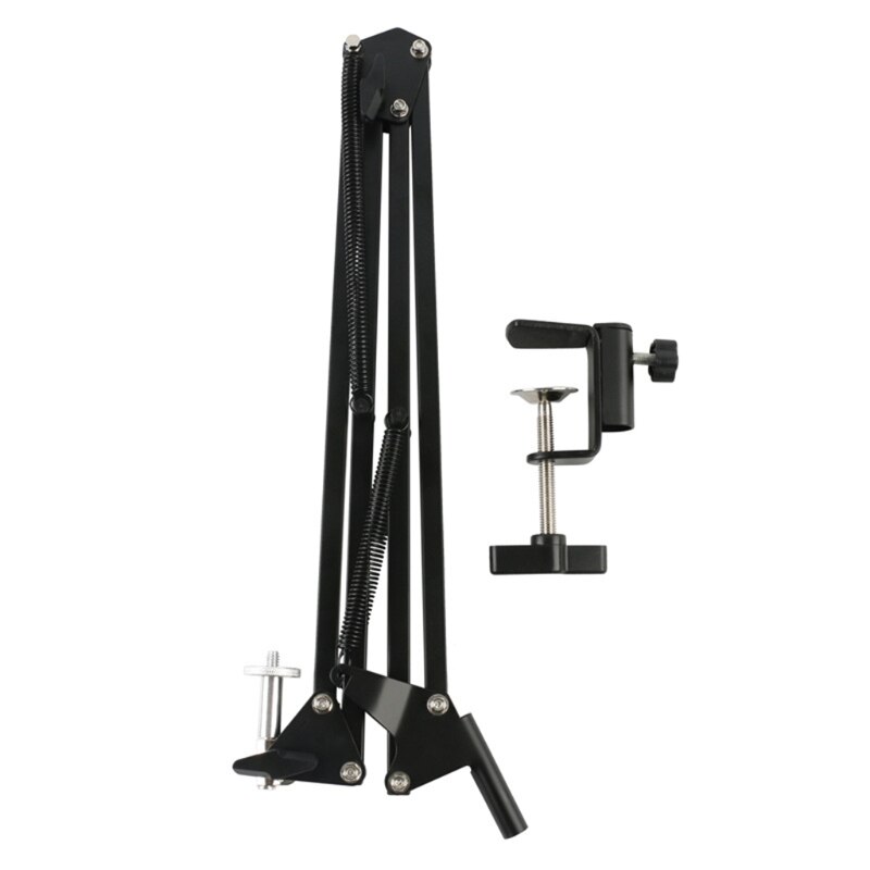 Overhead Video Table Stand with Phone Holder Camera Stand Flexible Over Head Arm Compatible with Video Recording