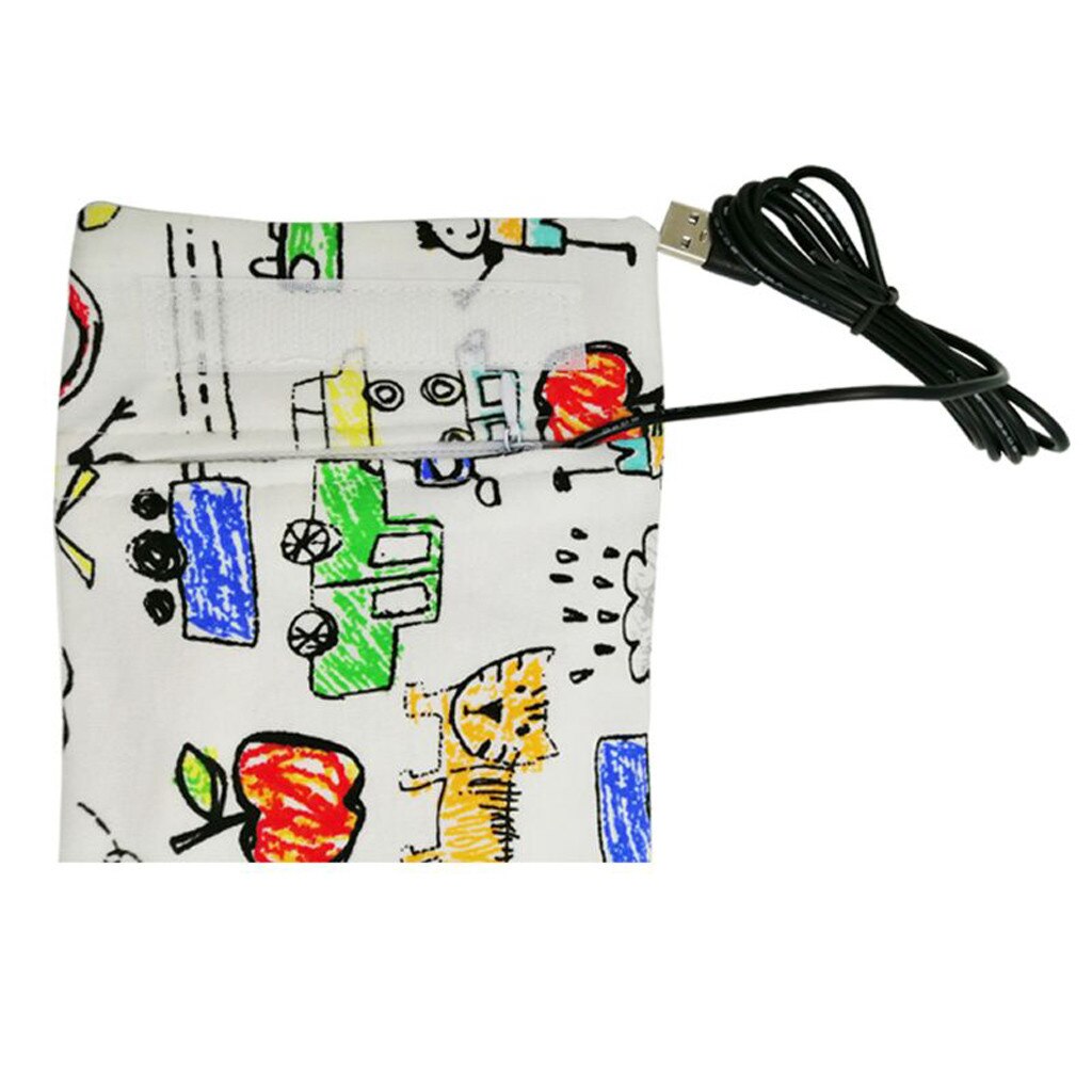 Usb-maidon tai vedenlämmitin matka vauvoille taapero rattaiden eristetty laukku vastasyntyneen vauvan imetyspullon lämmitin kätevä
