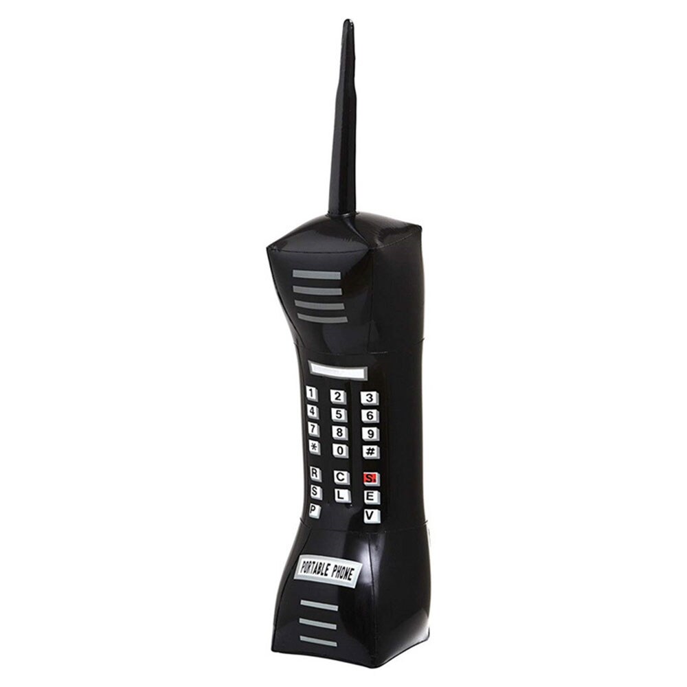 Aufblasbare Handy 80er 90er Party Dekorationen Liefert Retro Zelle Kleid Zubehör Telefonzelle Requisiten Aufgeblasen Pvc Spielzeug