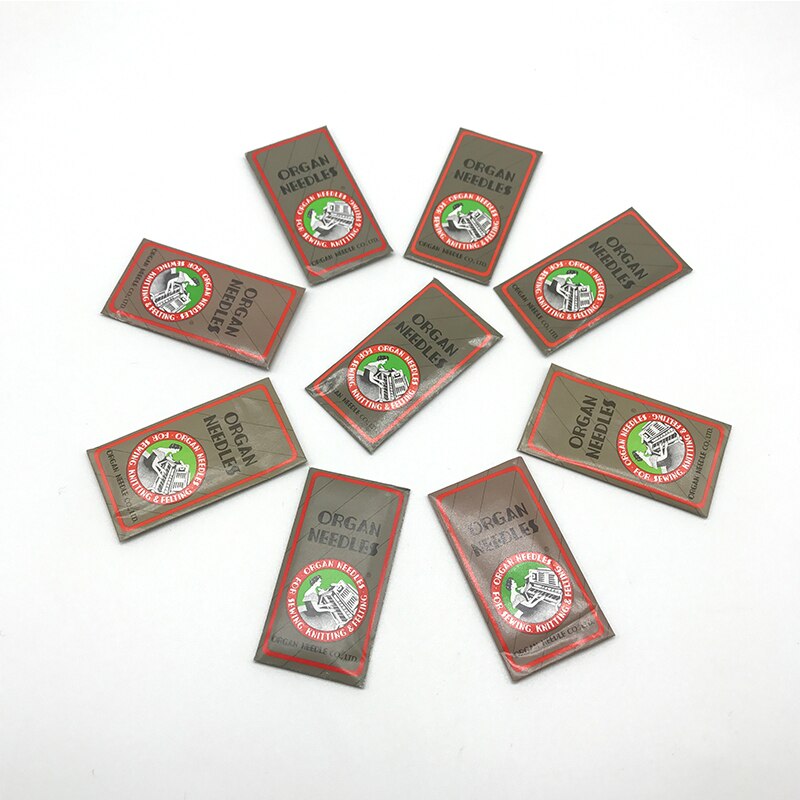 10pcs/lot ORGAN NEEDLES DBX1 DCX1 DPX5 UYX128GAS For Industrial Lockstitch Sewing Machine Singer JUKI brother