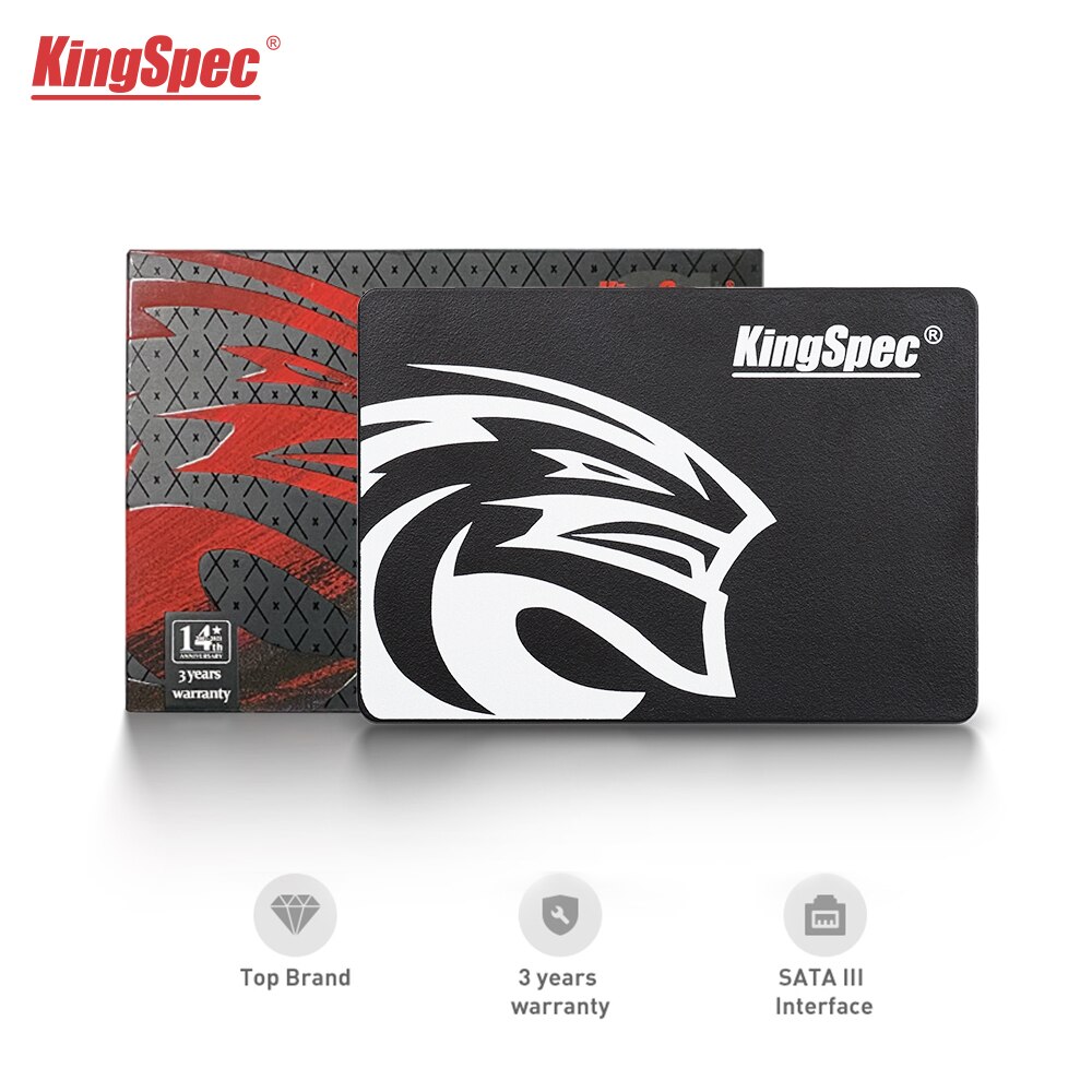 Kingspec 2.5 Sata Ssd 120Gb 240Gb Solid State Drive 128G 256G 480Gb 960Gb Sd 512Gb 1Tb Hd Interne Ssd Drive Voor Laptop Computer