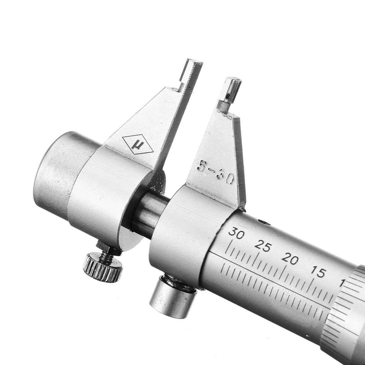 Jiguoor 5-30mm 0.01mm rostfritt stål invändig mikrometerskruv inre diameter mäta bromsok mätare mätverktyg