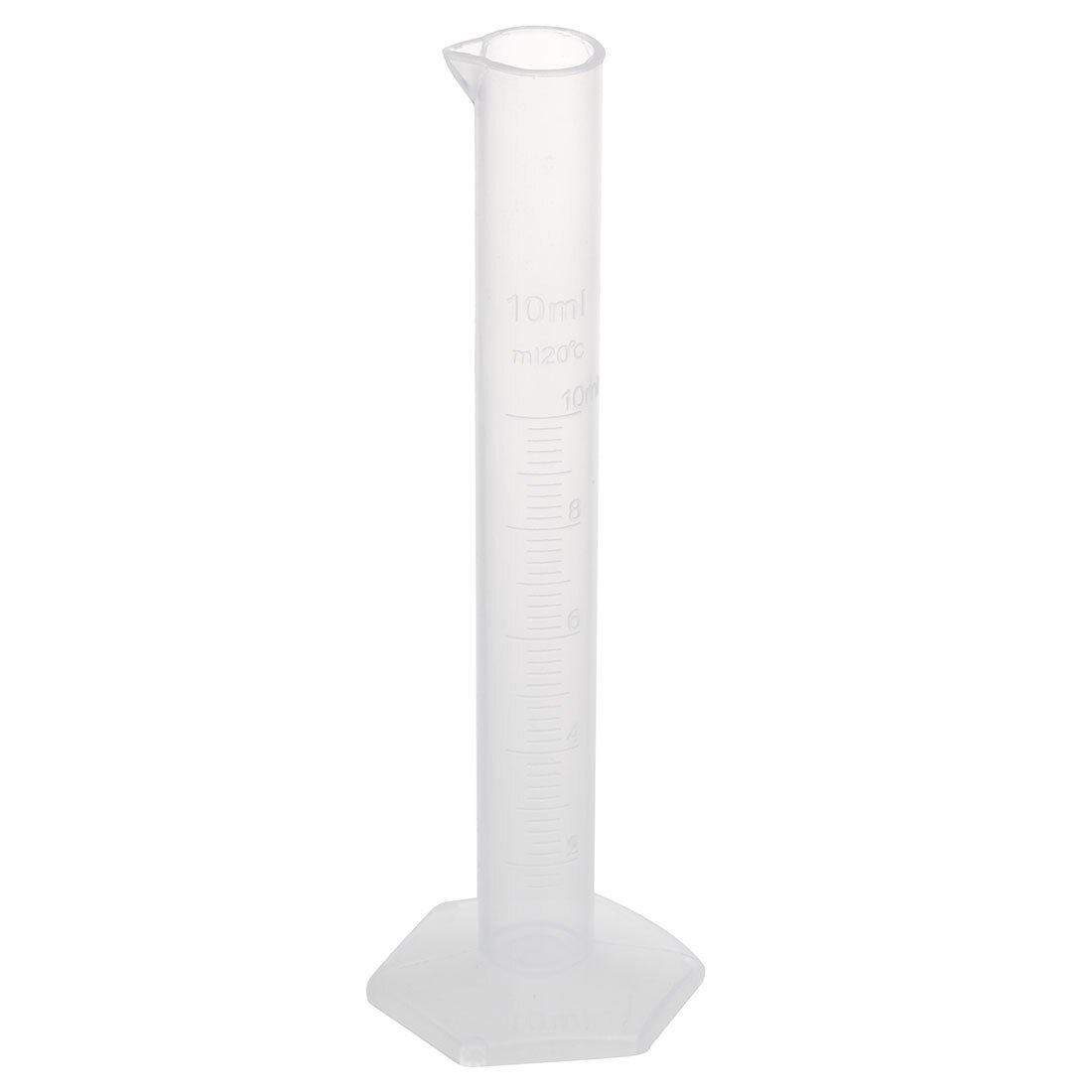 4 pcs Transparent Plastic Measuring Cylinder
