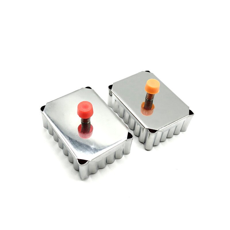 1Pcs Square Cookie Biscuit Cutter Pastry Cutters Stainless Steel Pressed Metal Square Molds Cookie Cutters Home Baking Tools