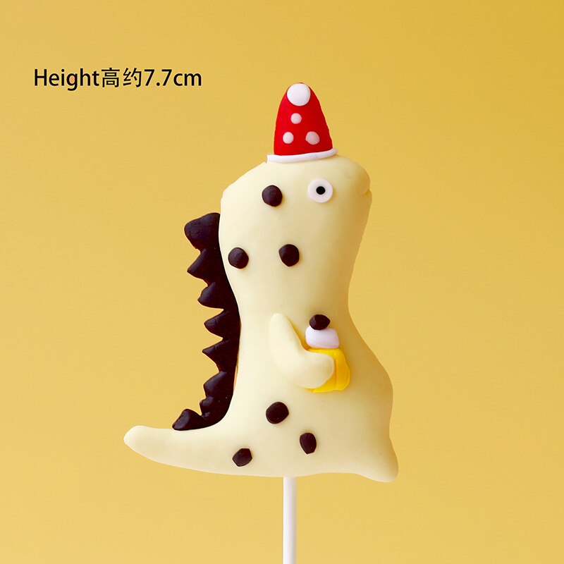 Décoration de gâteau en forme d&#39;animaux, 1 pièce, Safari, Jungle, animaux de la forêt sauvage, décoration de Cupcake, de fête d&#39;anniversaire: 19