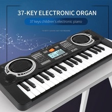 Keyboard Musical Instrument 37Key with Loud Speaker Portable 37 Key Music Electronic Organ Electronic Keyboard Piano