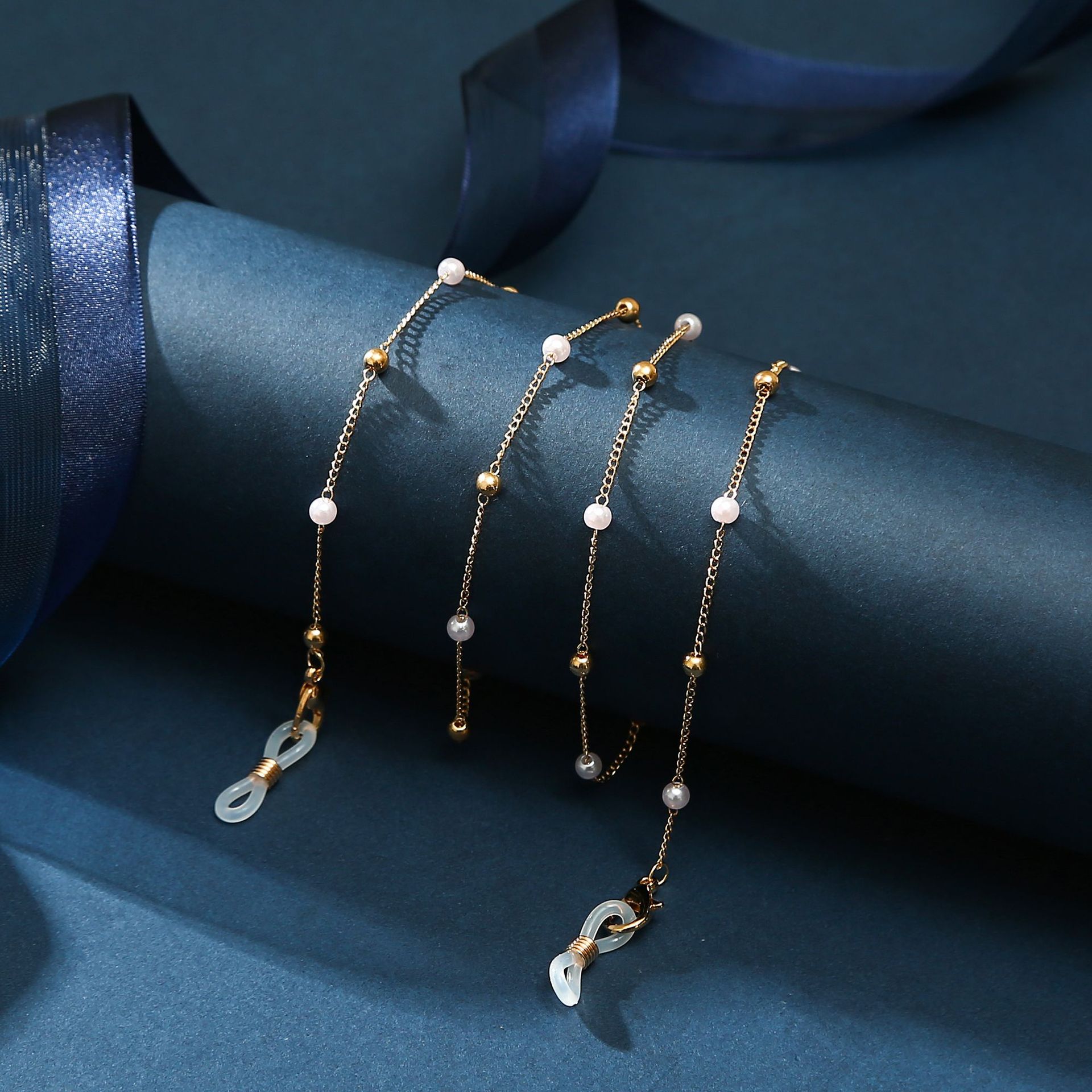 2022 Mode Parel Masker Kettingen Glazen Ketting Cross Brillen Zonnebril Bril Metalen Ketting Holder Cord Lanyard Ketting: 5