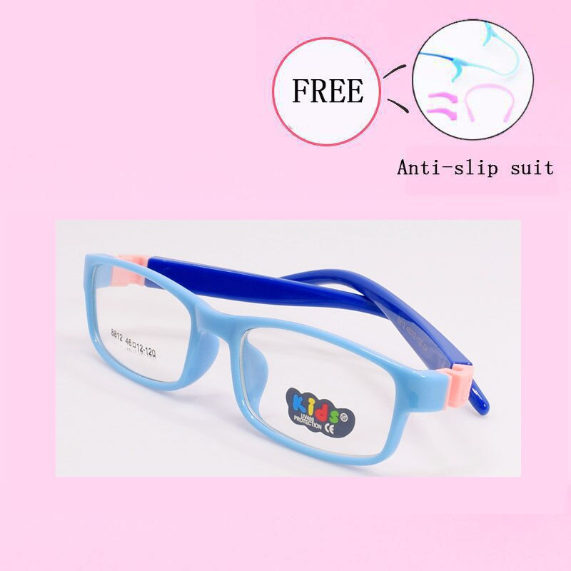 Monturas de gafas ópticas de para niños y niñas monturas de gafas de miopía sin grado montura Unisex 8812-25