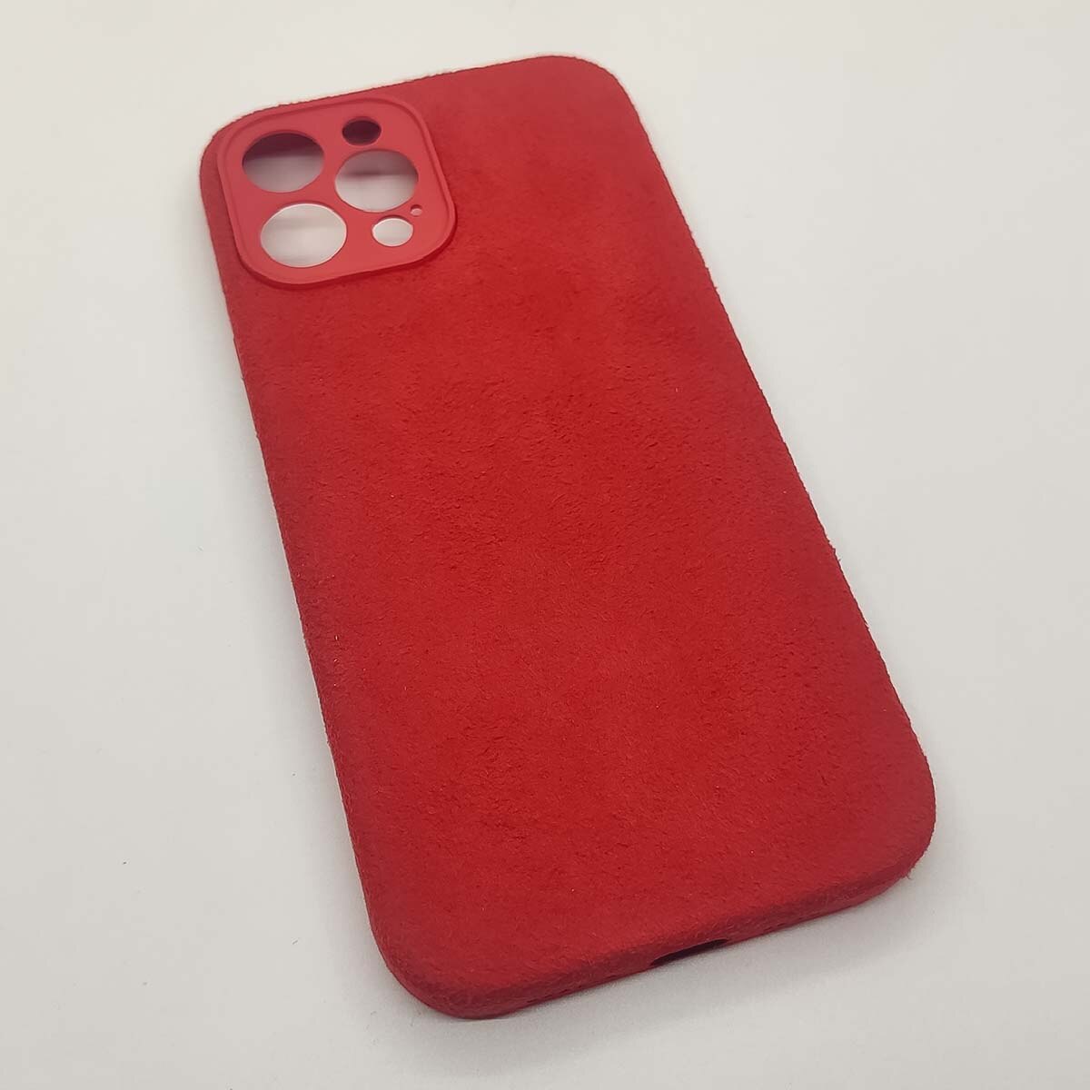 12 Pro Luxury Suede Leather Case For Apple iPhone 12 Pro Max Anti-Fall Protective Cover For iPhone 12 Mini 12Pro Max Phone Case: For 12 Pro Max / Red