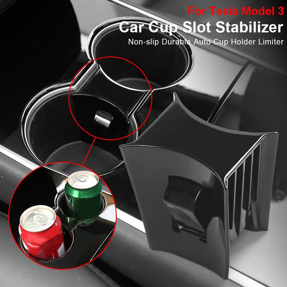 Car Holder Non-slip ABS Cup Holder Limiter Car Cup Holder In A Car Racks Car Car Organizer For Tesla Model 3 Y