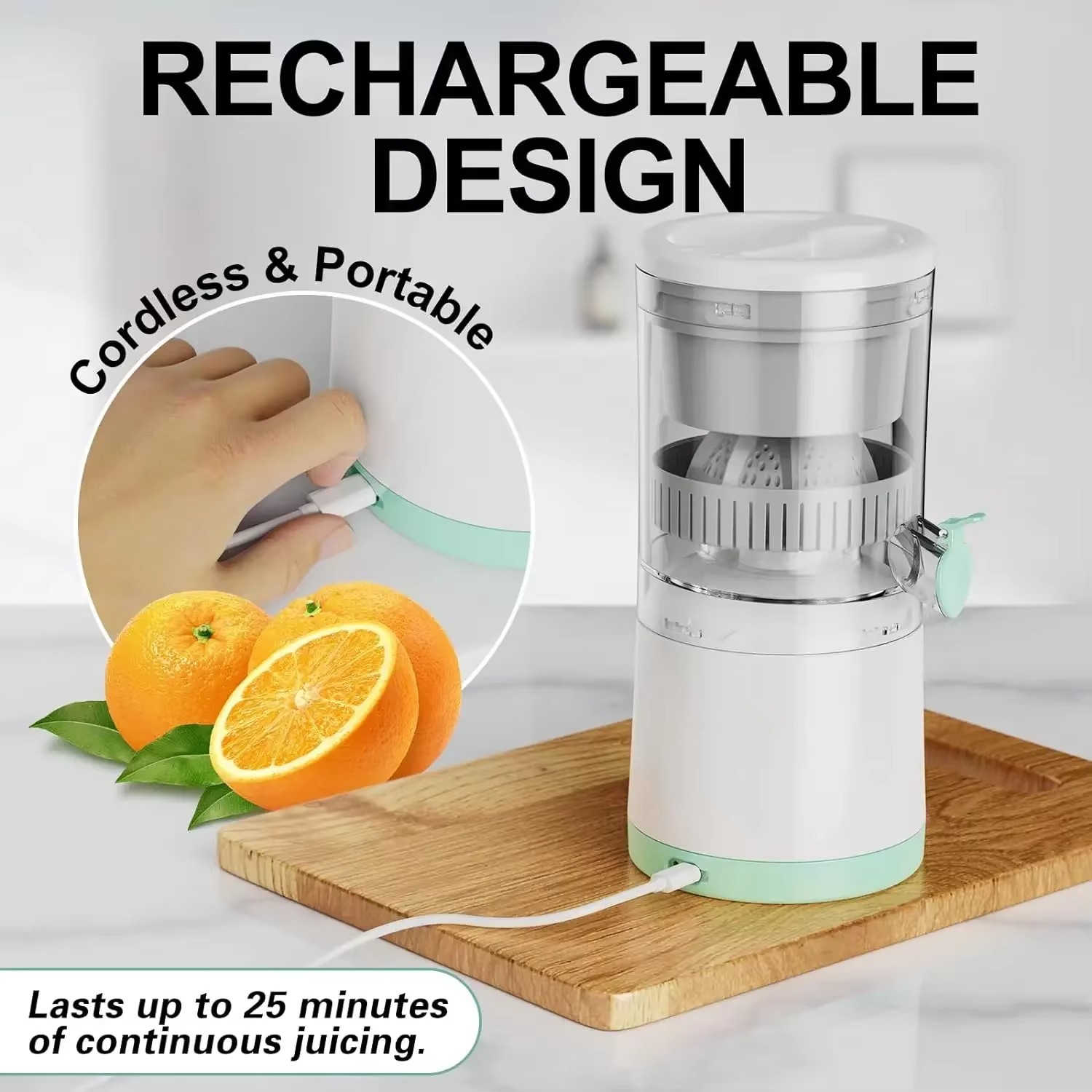 Extractor Volautomatische Fruit Huishoudelijke Juicer Draagbare Sapmachine Residu Scheiding Bidirectionele Spiraal Fruit Juicer Cup