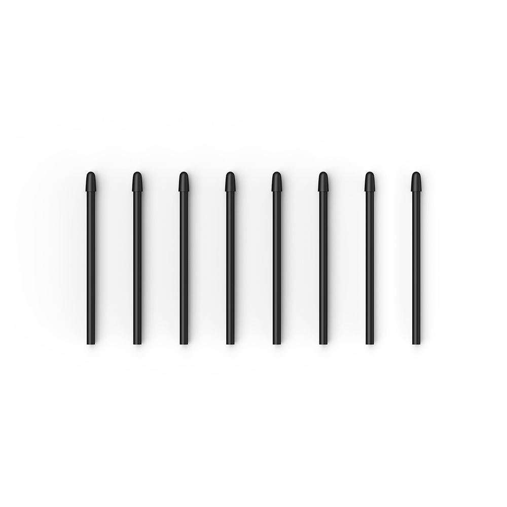 Xp-Pen P06 PH2 PH3 Pen Stylus Vervanging Penpunten 50 Stuks (Zwart) Voor DEO02, Artist12, starG960/960S/960S Plus