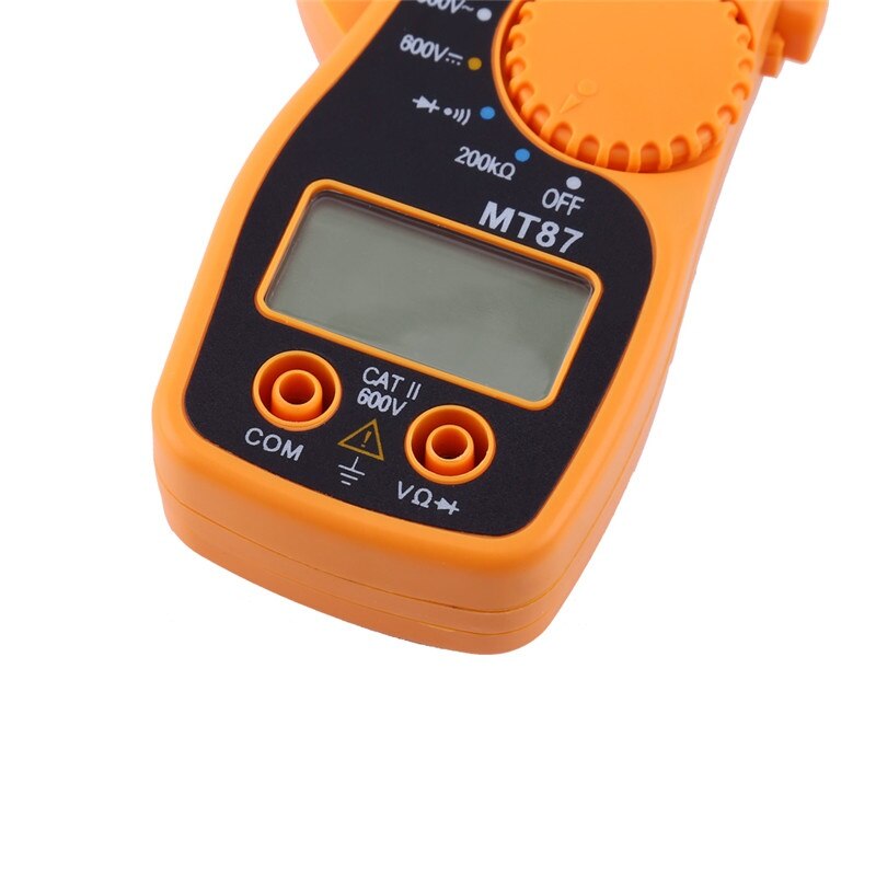 Mt-87 universel mètre pince tension ampèremètre mesure résistance tension MT87 pince courant mètre numérique pince mètre