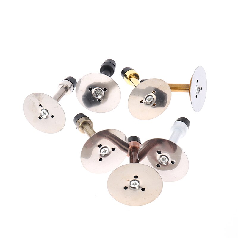Zinc Alloy Rubber Holder Catch Home Fitting For Bedroom Home Door Stops Wall Mounted Door Stopper