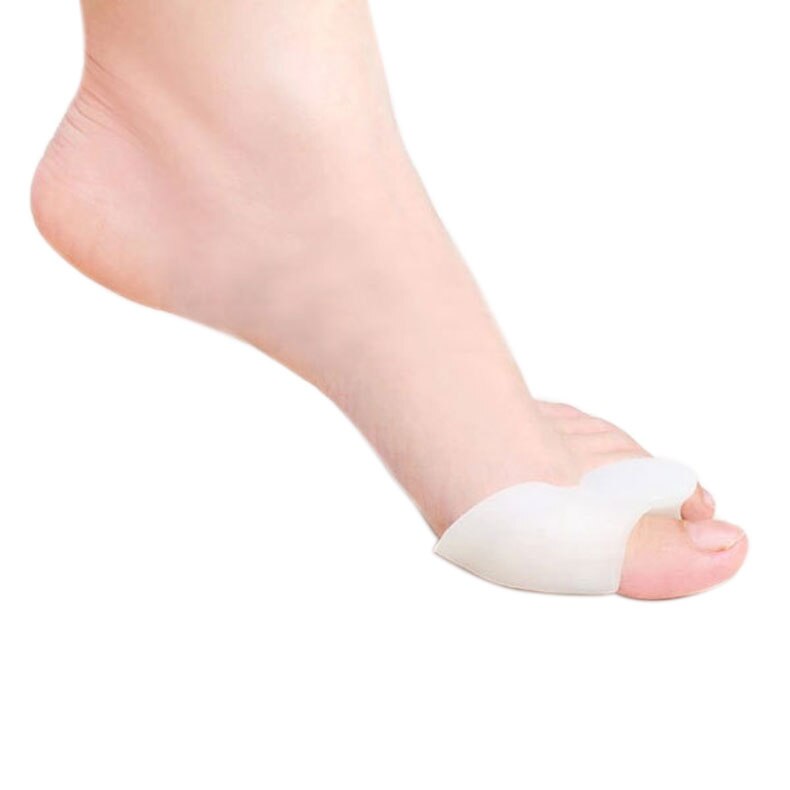 1 Paar Teenseparators Spacer Stijltang Duim Vinger Grote Voeten Apparaat Pad Teen Pads Duim Valgus Corrector Relief Voet Bunion w1