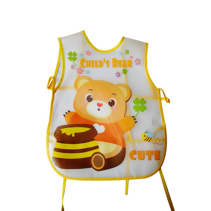 Baby Slabbertjes - EVA Plastic Waterdicht - Cartoon Print - Voeding Smock voor Peuters: 1