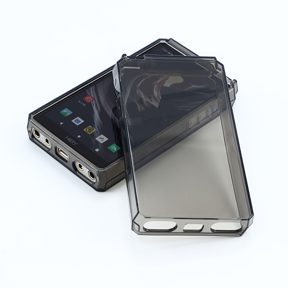 Coque de protection pour lecteur de musique Hiby R8, étui en Tpu transparent, cristal doux