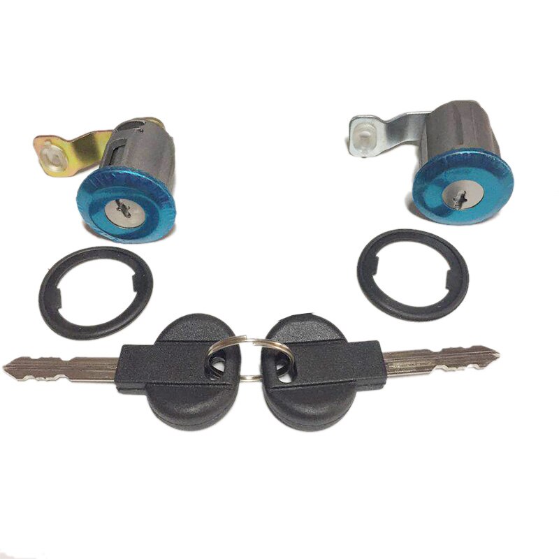 9170G3 252522 LEFT RIGHT DOOR LOCK CYLINDER WITH 2 KEYS FOR CITROEN BERLINGO XSARA PICASSO PEUGEOT PARTNER
