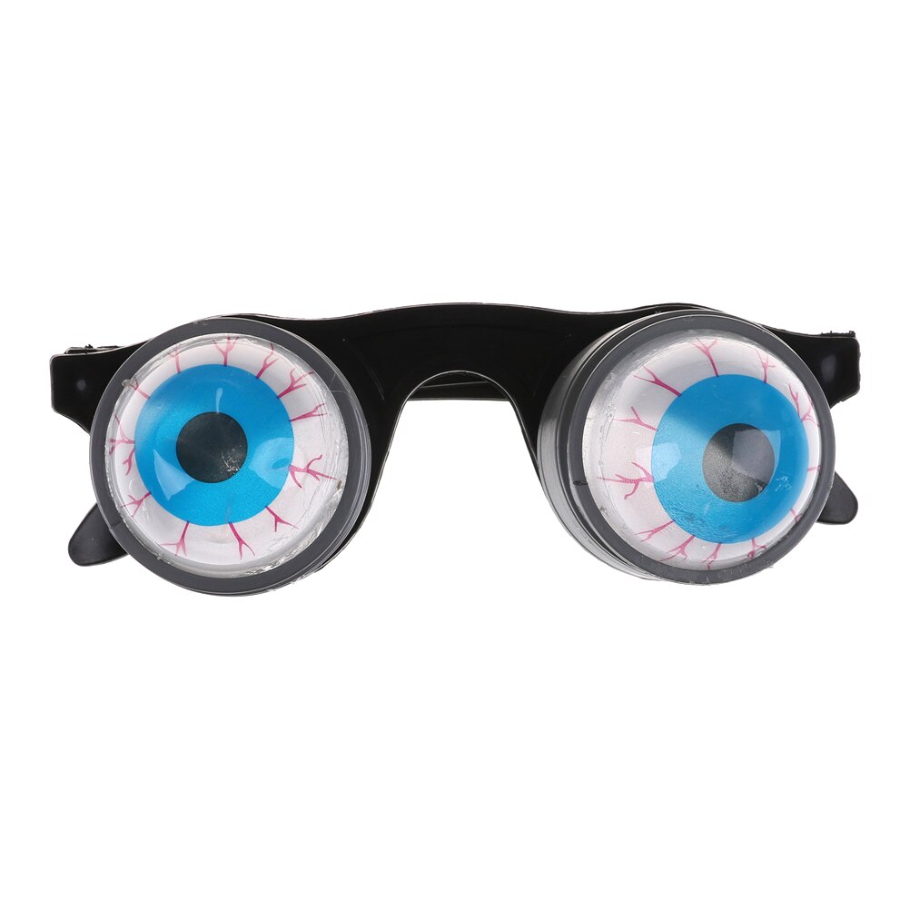 1 pieza interesante ojo bola gafas juguete de broma para hacer bromas con amigos Horror Halloween traje divertido juego Drooping primavera