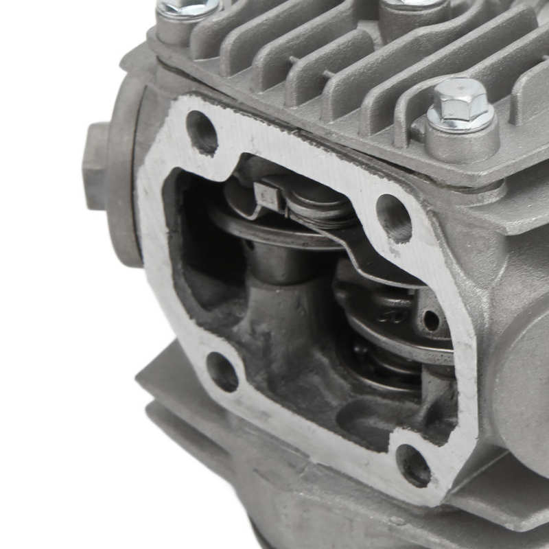 Cylinder Head Assembly Engine Cylinder Assembly 52.4mm/2.06in for 4 Stroke 110cc Chinese ATV Go Karts Scooter