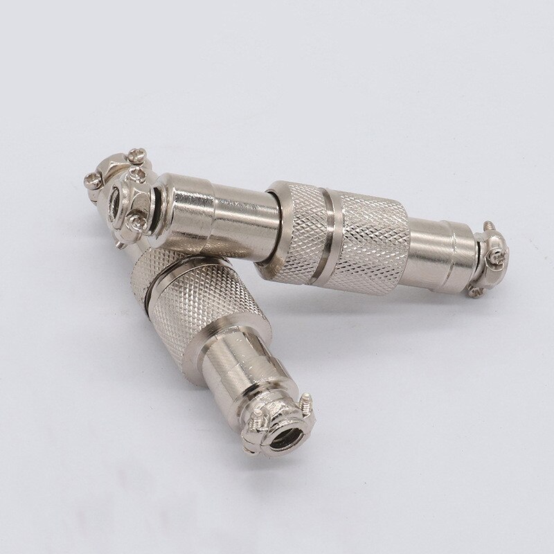 1 set GX12 Male Plug&Female Plug Docking Plug aviation circular connector 2/3/4/5/6/7 Pin 12mm Butt plugs RS765
