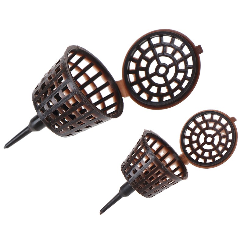 10Pcs Fertilizer box Bonsai Tool Fertilizer Cover Basket Box Dome Case Plastic Plant Bug Portable Nursery Pots