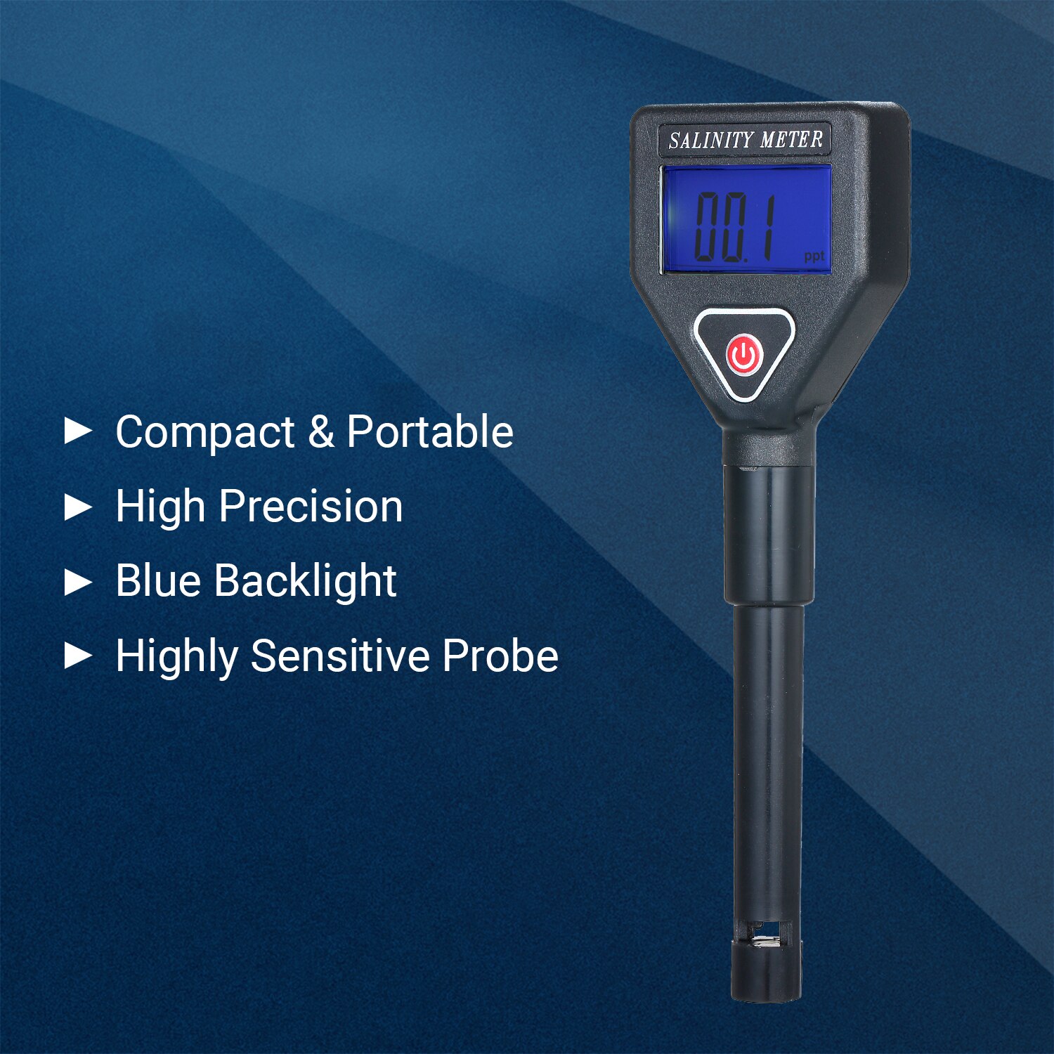 Zeewater Zoutgehalte Refractometer Draagbare Handheld Zoutgehalte Meter Atc Salinometer Aquarium Halometer Zout Gauge Zoutwater Tester