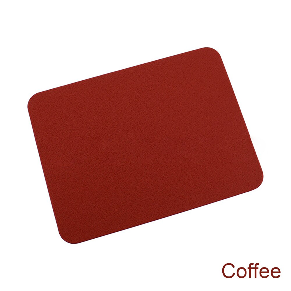 Office Silicone Mouse Pad Non-Slip Mousepad Washable Small Mouse Mat 8.1 * 6.2 Inches for Computer Laptop Office Work Home: Coffee