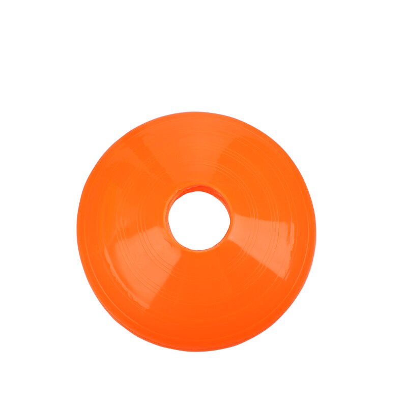 10 Football Round Mouth Logo Disc Multi-color Soft Round Mouth Dial Flexible Plastic UFO Obstacle Self-training Equipment