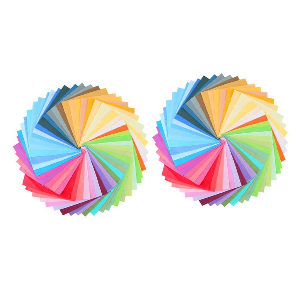 100x DIY Square Plain Cotton Fabric Patchwork Cloth Crafts Sewing 10 X 10cm