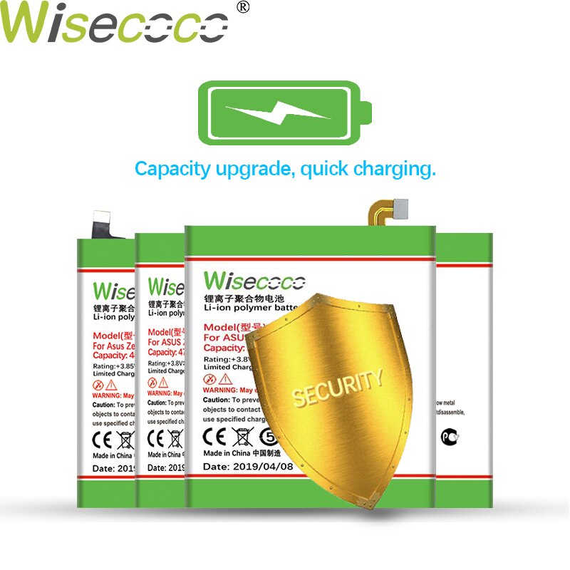WISECOCO 6400mAh C11P1706 Neue Batterie Für ASUS Zenfone Max Profi M1 6,0 zoll ZB602KL X00TDB X00TDE praktisch + freies