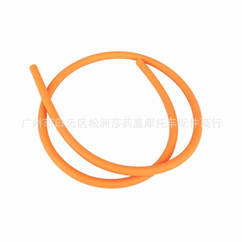 Brændstofrørslange benzinslange blyfri olieslange motorcykel gasledning slange olie oliering slange slange rørfittings udskiftning: Orange