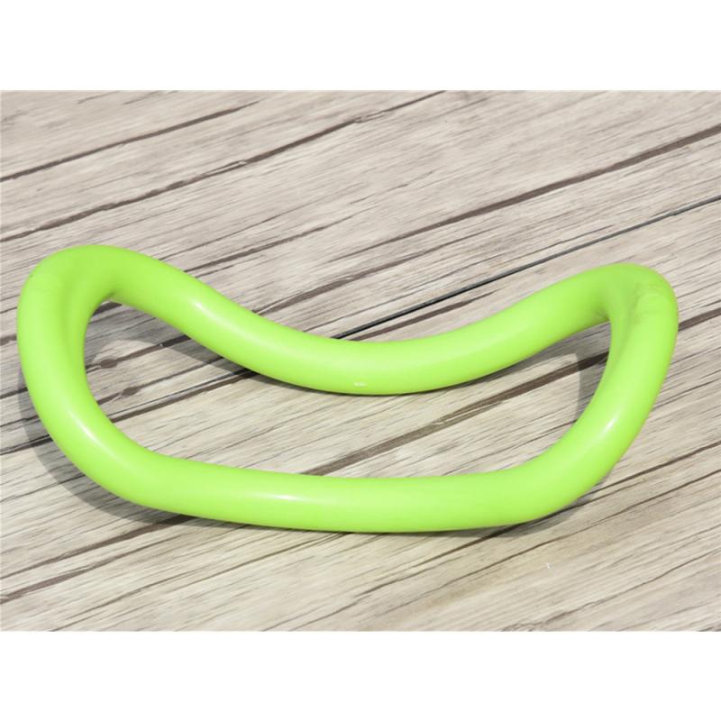 Yoga ring open schouder schoonheid rug strekken cervicale yoga cirkel mooie benen pilates cirkel rug strekken ring: Groente