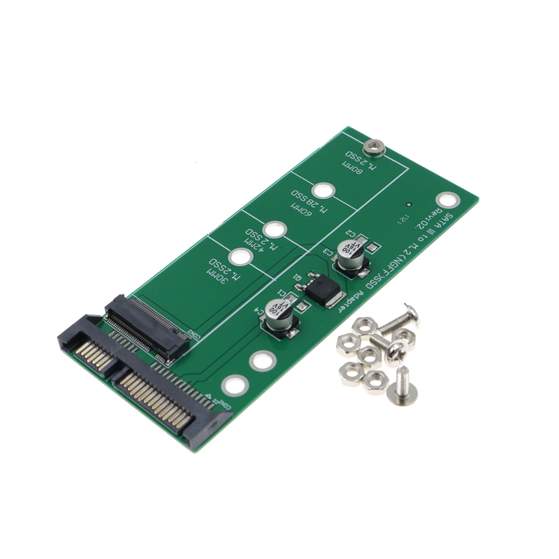 M2 NGFF scheda adattatore da SSD a SATA interfaccia M.2 a SATA adattatore STAT3 per unità a stato solido seriale da 2.5 pollici
