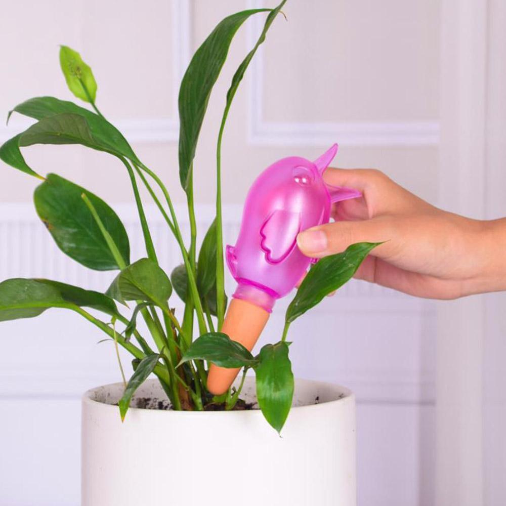 Sistema de riego automático con forma de pájaro para plantas, riego de flores para exteriores, Z4Q6, 1 Uds.