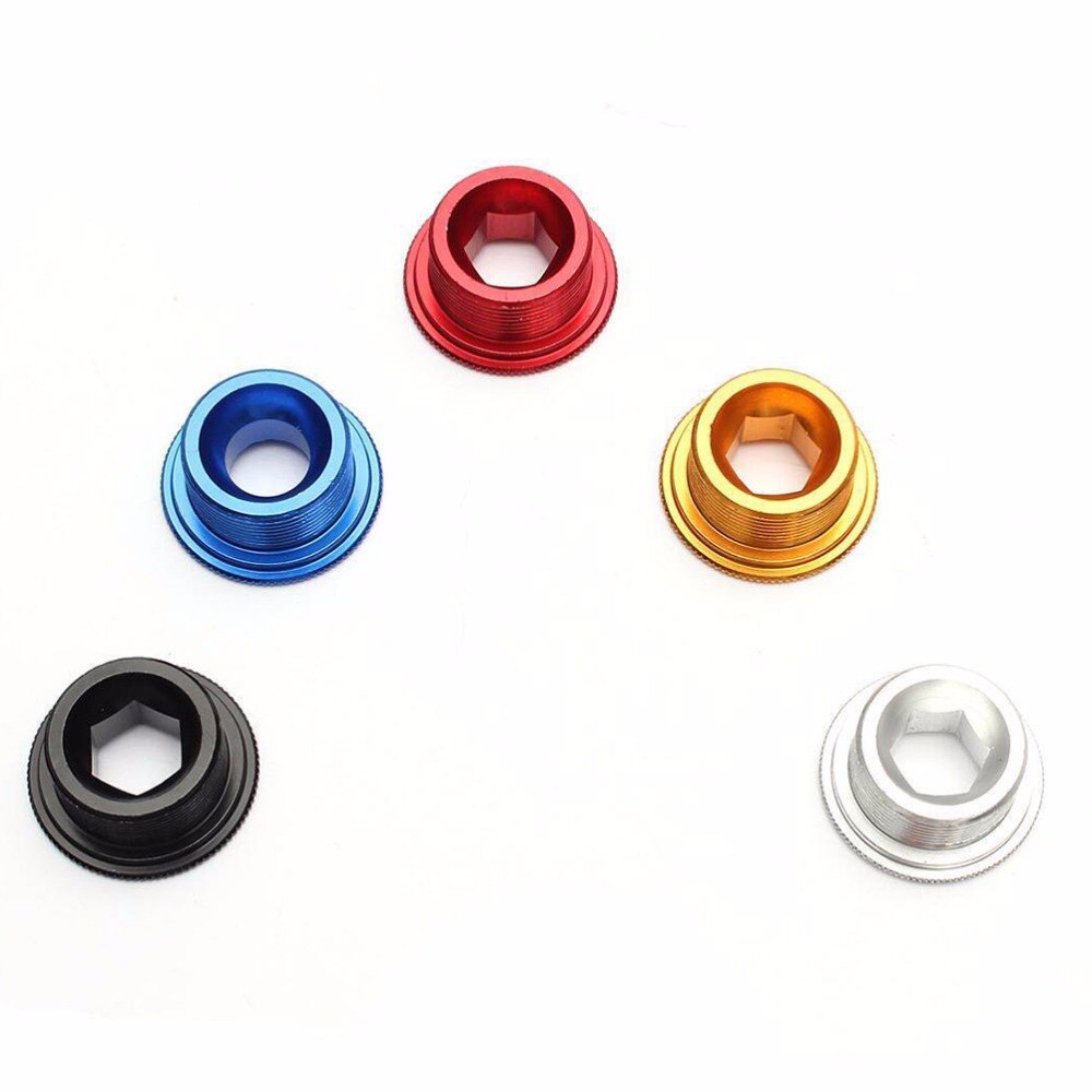 Anodisé vtt vélo de route manivelle bras BB axe vis bras fixation boulon vélo vélo roue à chaîne vis pour Shimano 20mm