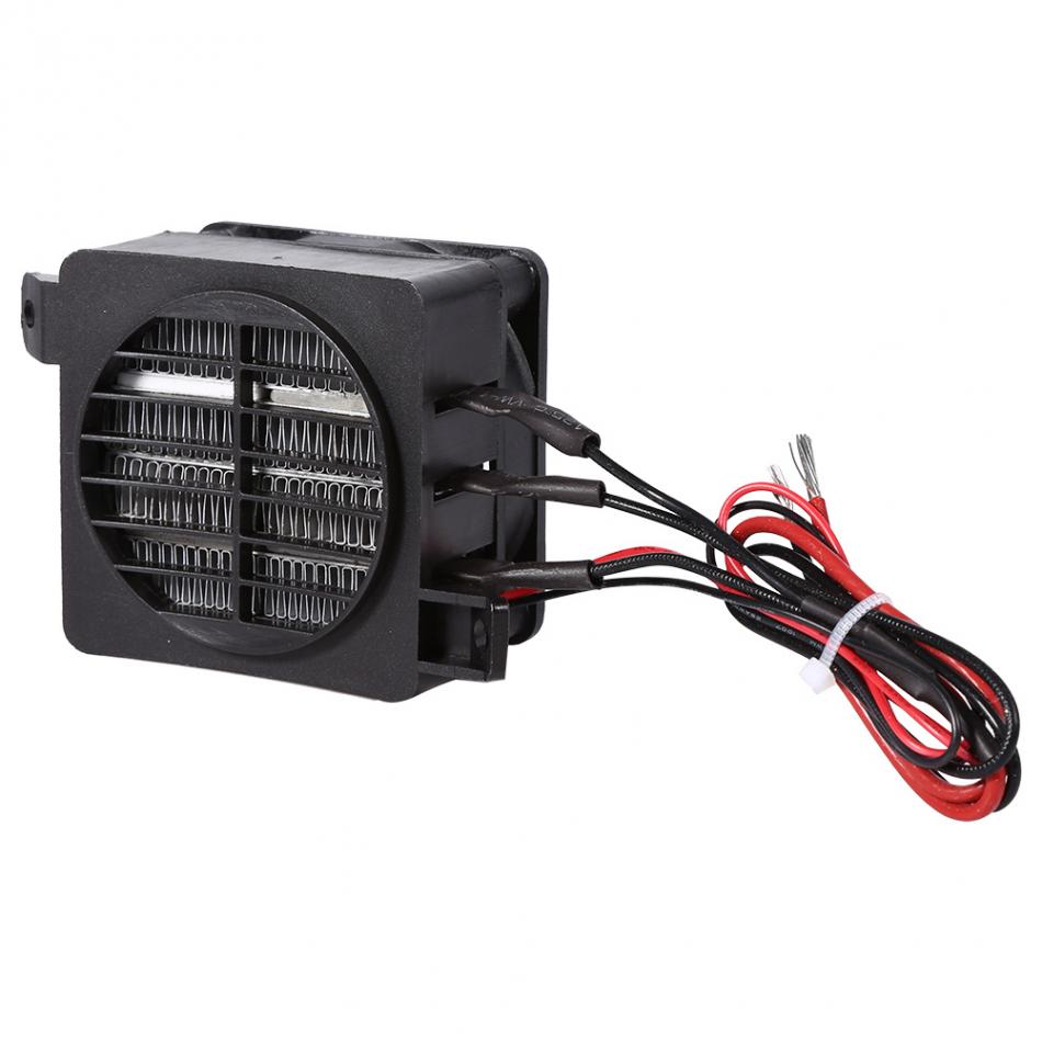 100W 12V Fan Air Heater Constant Temperature Heating Heaters Winter Warmer Energy Saving PTC For Car Home appliances 1