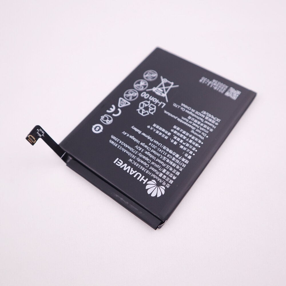 100% Original HB386589CW 3650mAh Battery For Huawei P10 Plus Batterie Bateria Accumulator Mobile Phone with tools