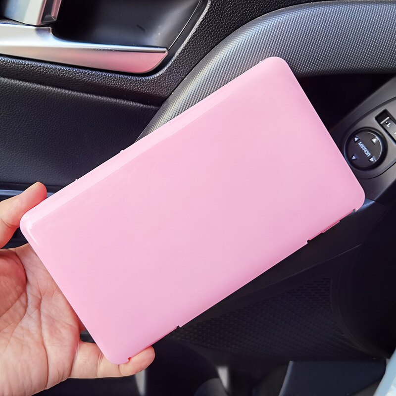 1Pcs Portable Face Mask Plastic Box Storage Box Convenient Carry Storage Case Face Shield Holder Travel Container Organizer